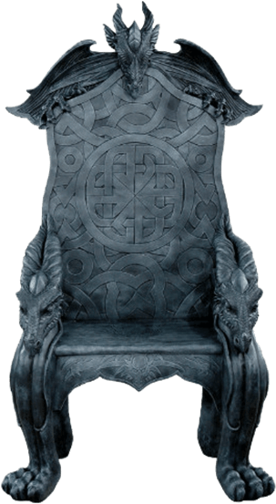 Majestic Dragon Throne Chair.png PNG image