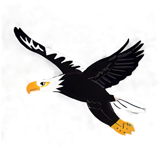 Majestic Eagle In Flight Png D PNG image