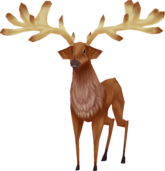 Majestic Elk Illustration PNG image