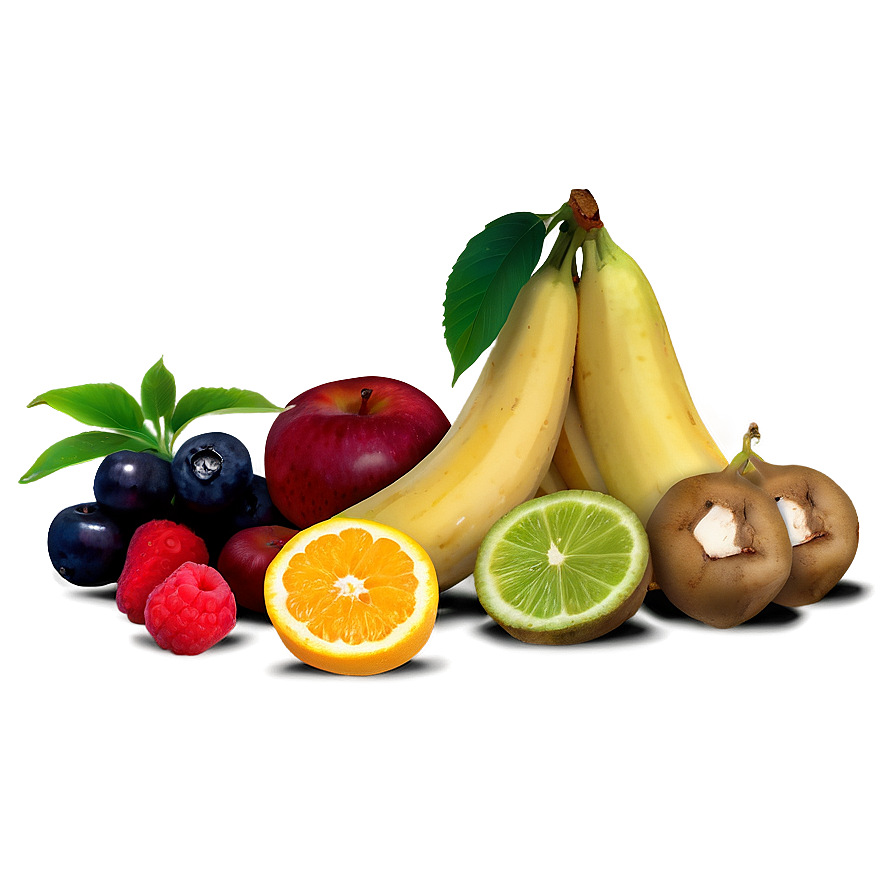 Majestic Fruit Assortment Png 05212024 PNG image