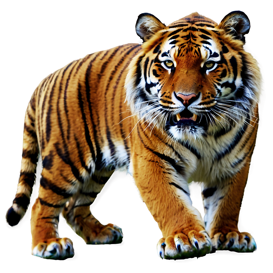 Majestic Fury Tiger Png Agv88 PNG image