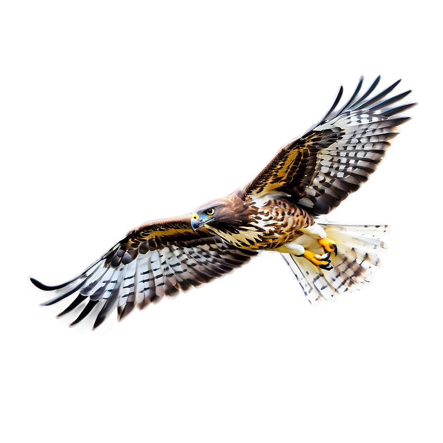 Majestic Hawk Flying Png Gfb PNG image