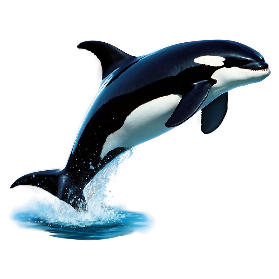 Majestic Leap Orca Whale Png 06292024 PNG image