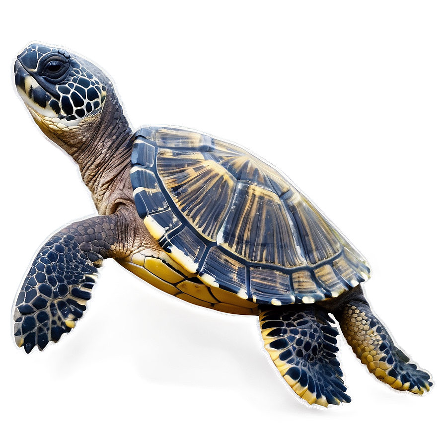 Majestic Leatherback Turtle Portrait Png Hiu35 PNG image