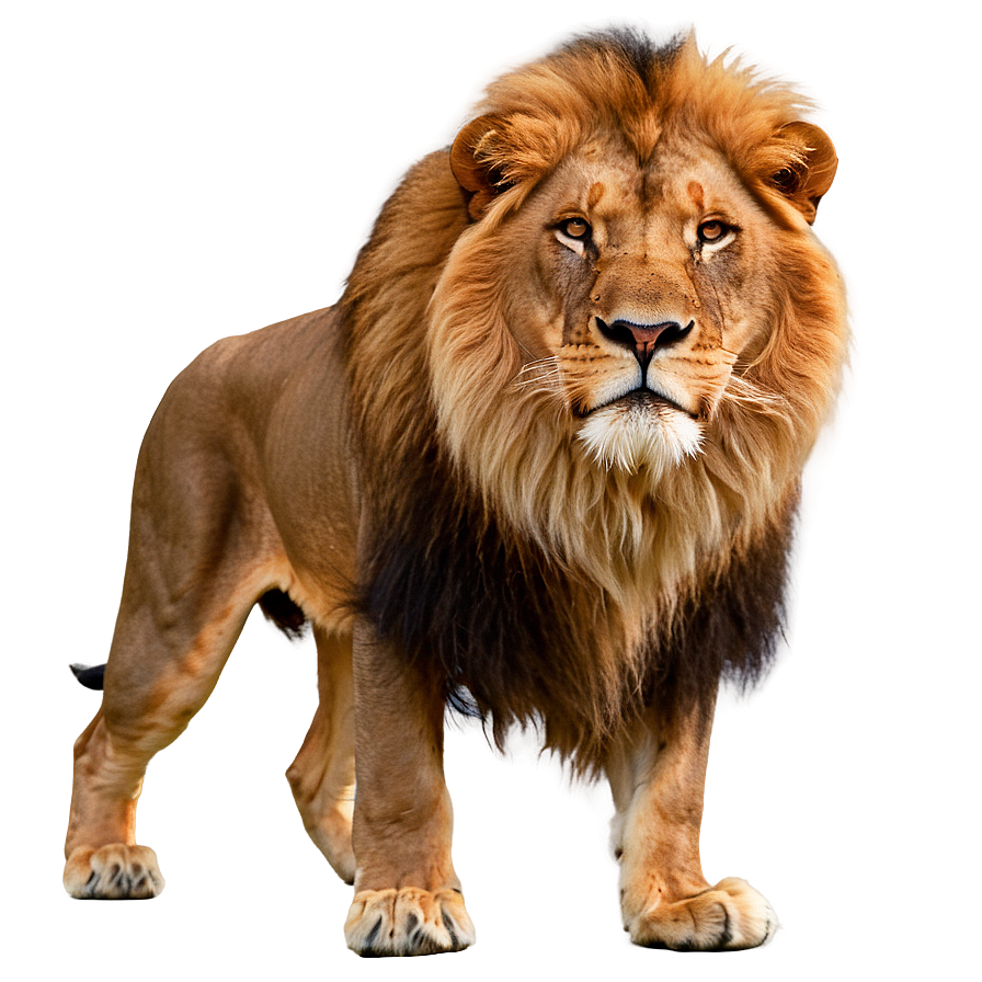 Majestic Lion Glance Png Hwn PNG image