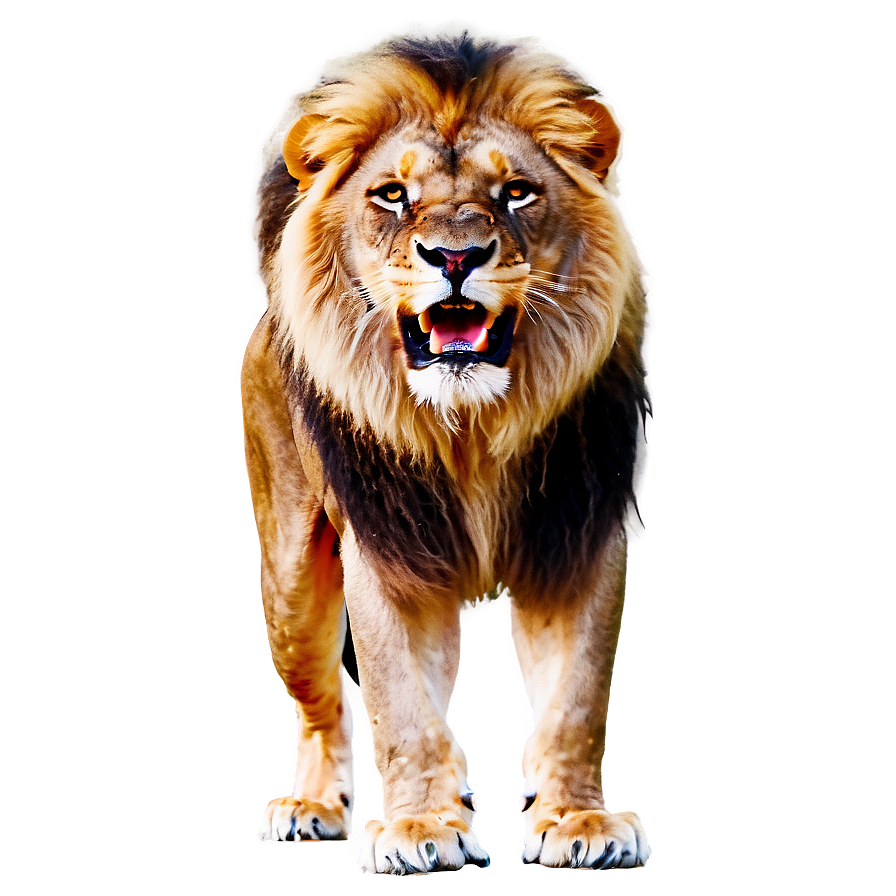 Majestic Lion Of Judah Roaring Png 06262024 PNG image