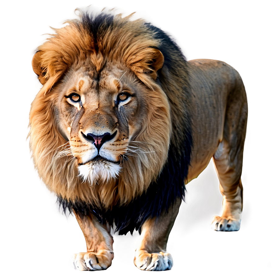Majestic Male Lion Mane Png Bgs PNG image