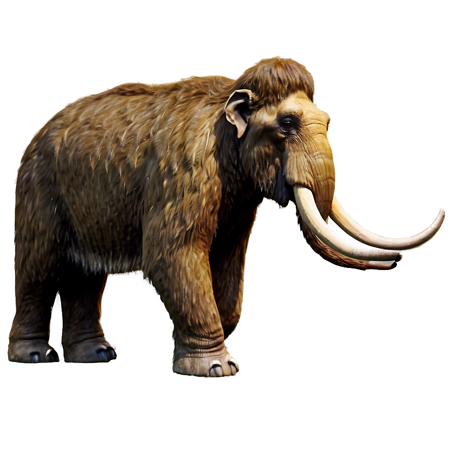 Majestic Mammoth Standing Png 20 PNG image