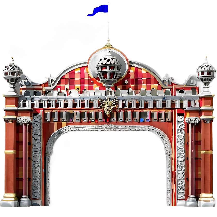 Majestic Mansion Gateway Png Wjl84 PNG image