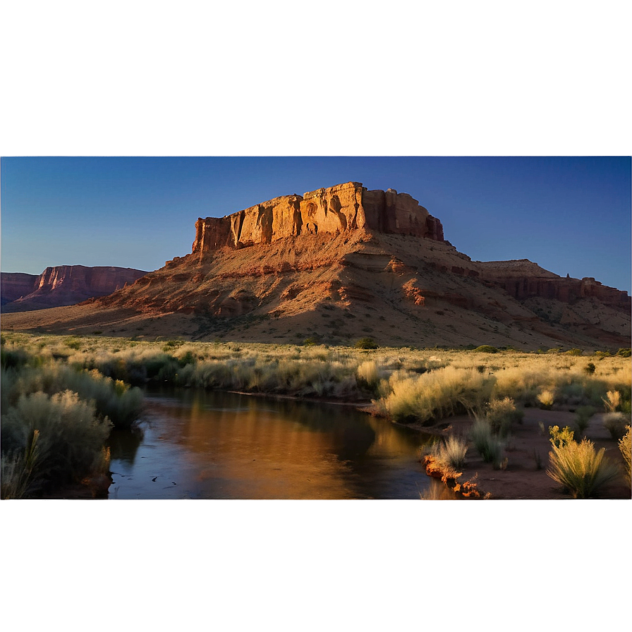 Majestic Mesa Sunset Png 9 PNG image