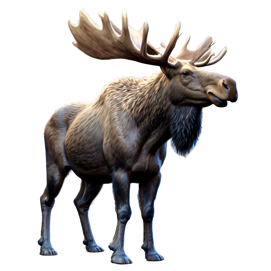 Majestic Moose Png 05242024 PNG image