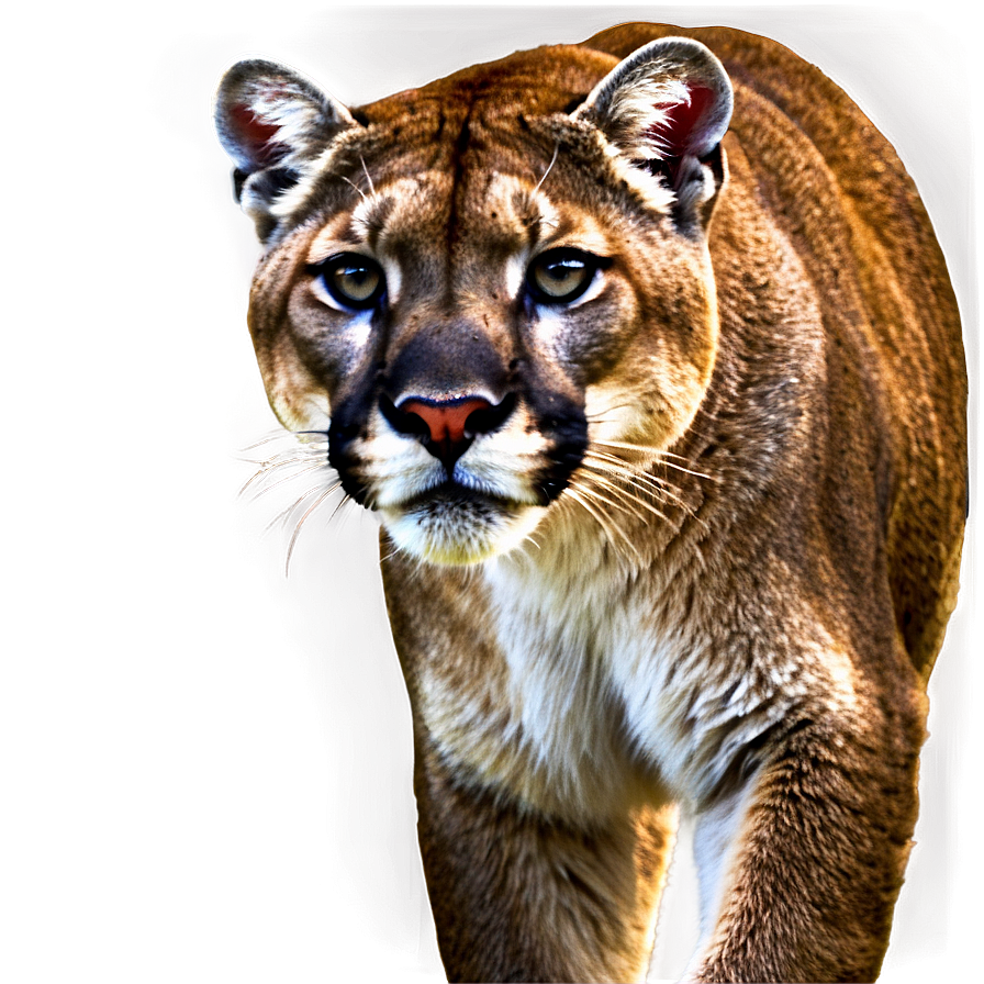 Majestic Mountain Lion Png Ewc PNG image