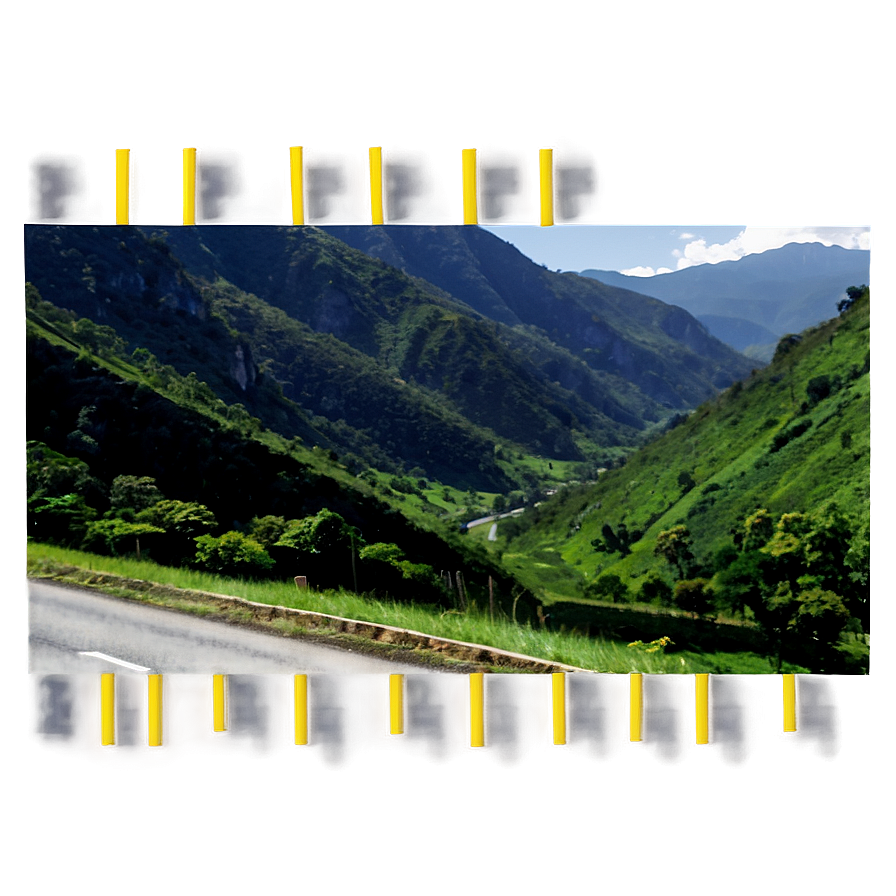 Majestic Mountain Pass Png 8 PNG image