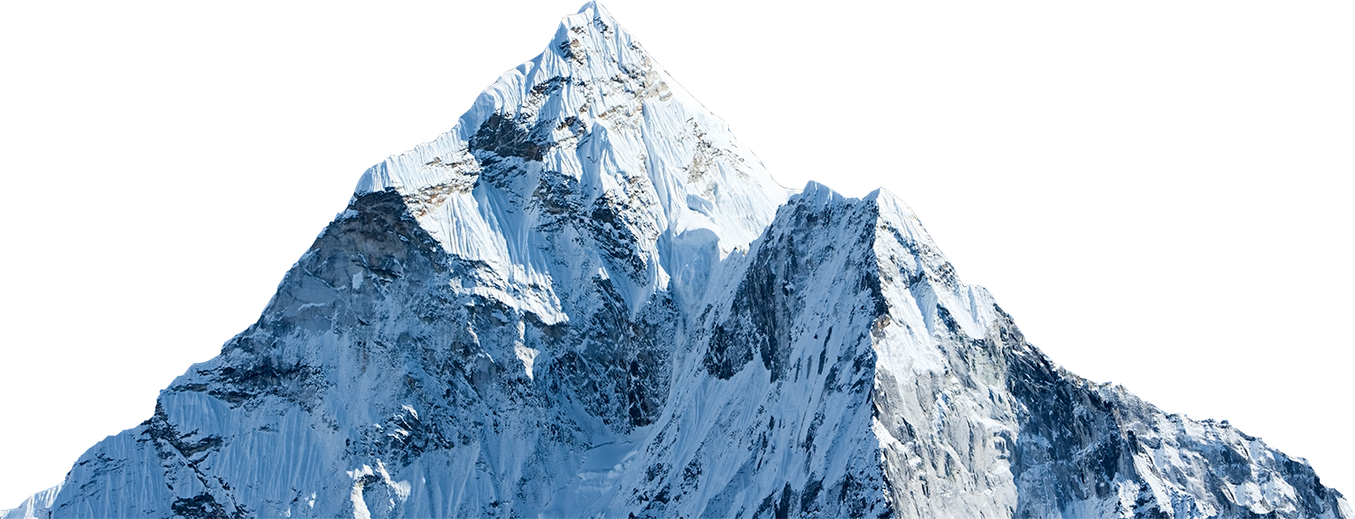 Majestic Mountain Peak Panorama PNG image