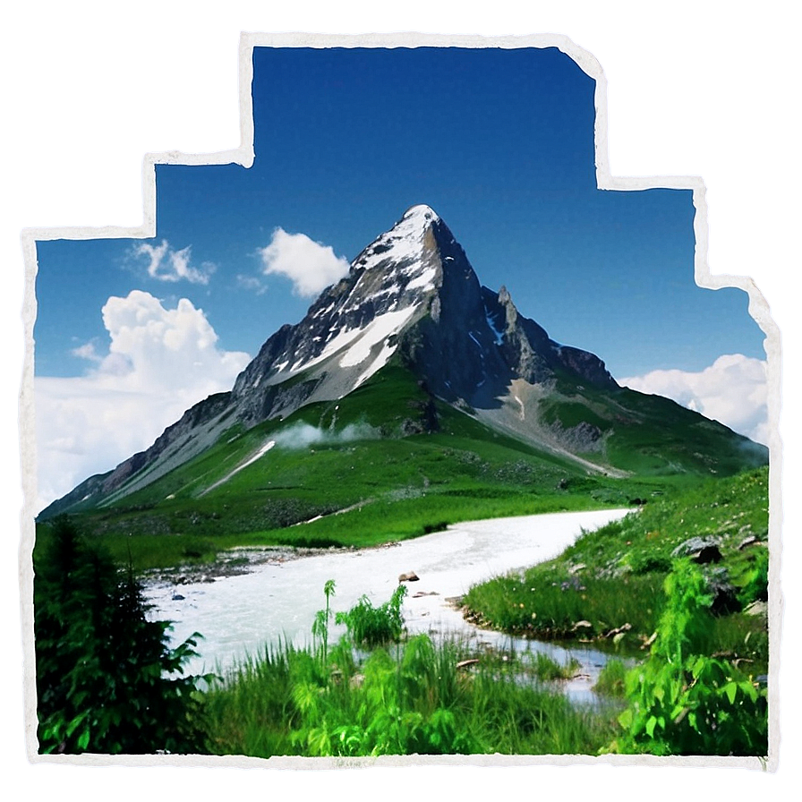 Majestic Mountain View Picture Png Olq PNG image