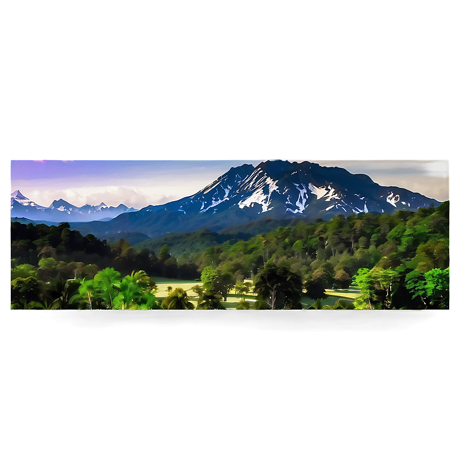 Majestic Mountain View Png 63 PNG image