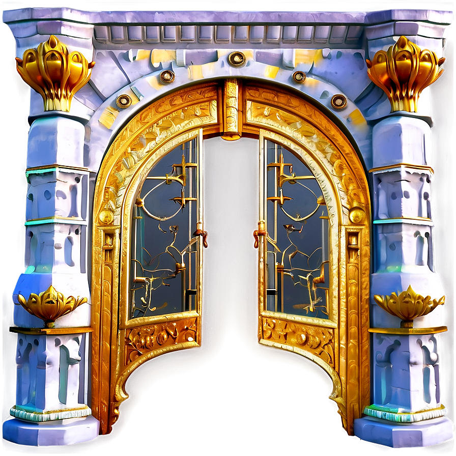 Majestic Palace Door Png 37 PNG image