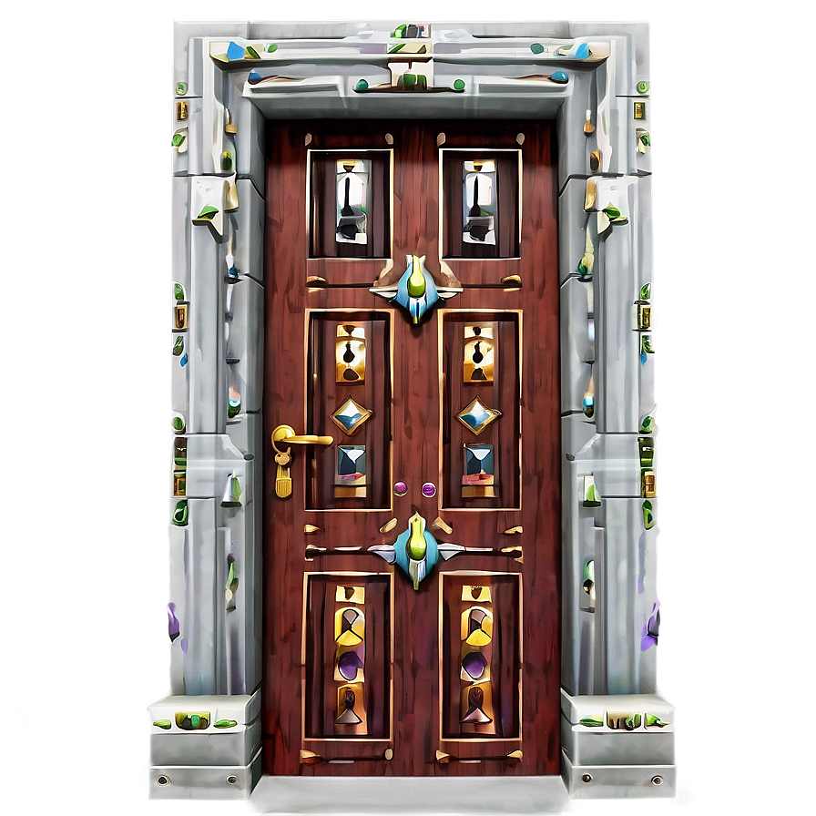 Majestic Palace Door Png Roj65 PNG image