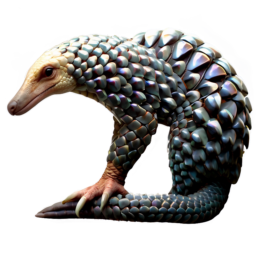 Majestic Pangolin Stance Png 06212024 PNG image