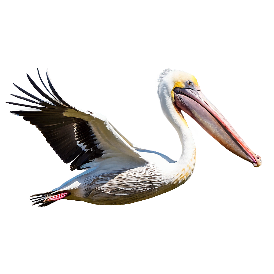 Majestic Pelican In Flight Png Lgi55 PNG image