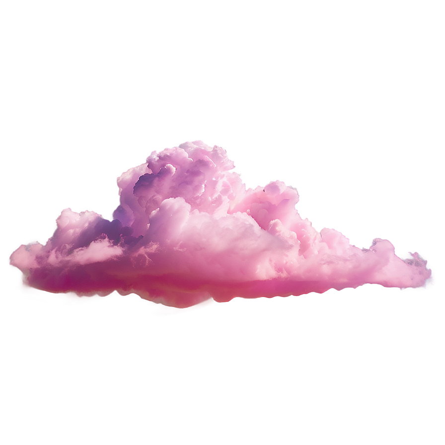 Majestic Pink Clouds Png 06252024 PNG image