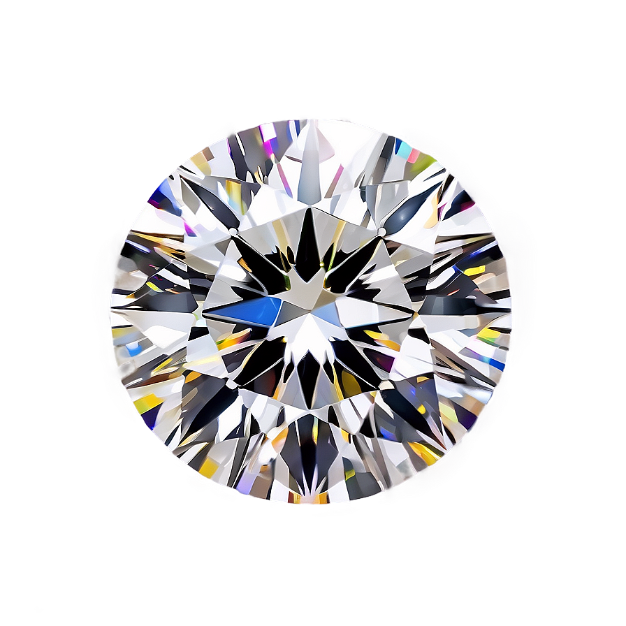 Majestic Round Diamond Png 06282024 PNG image