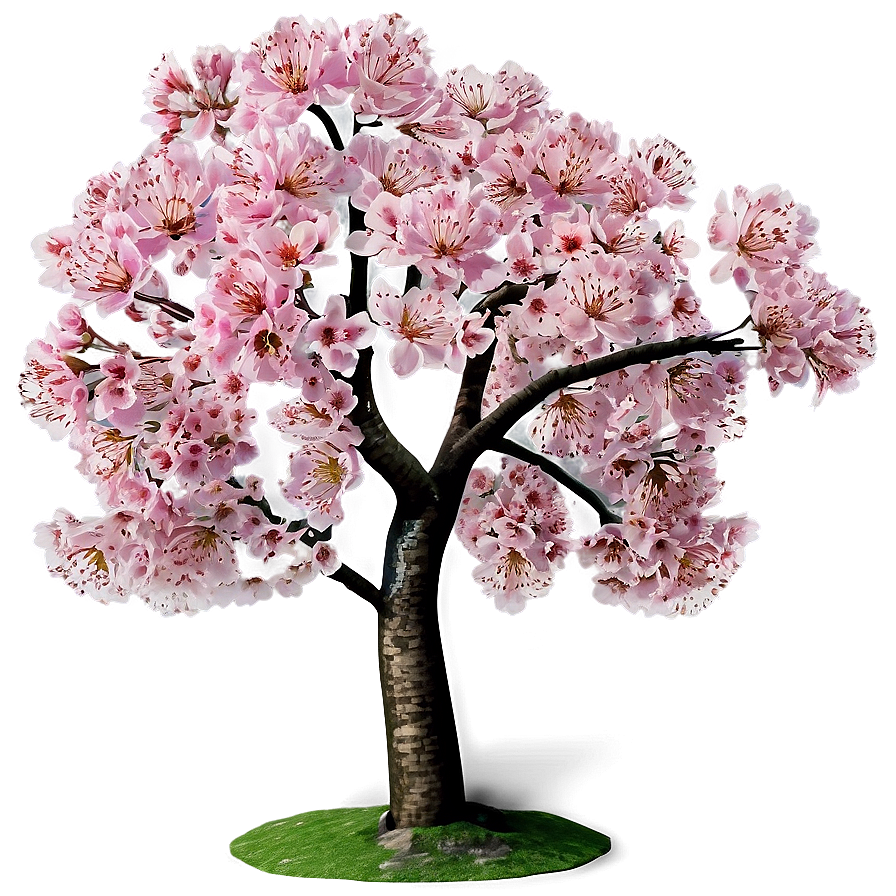 Majestic Sakura Cherry Blossom Png 06122024 PNG image