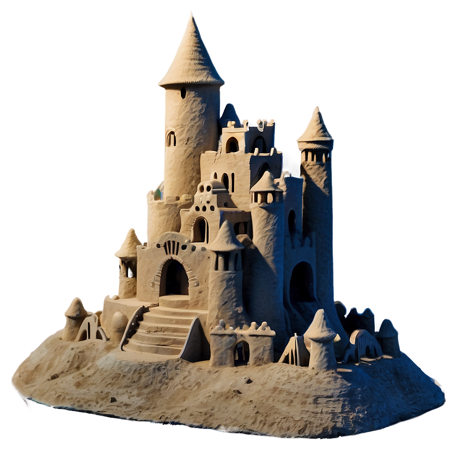 Majestic Sandcastle Png Daa PNG image