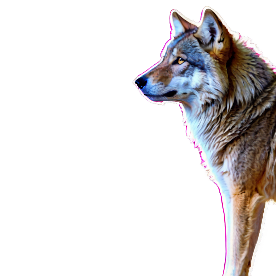 Majestic Wolf Png 05032024 PNG image