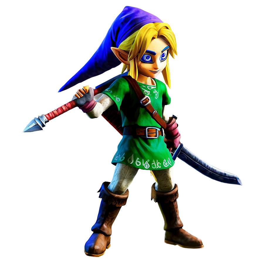 Majora's Mask Link Png 05212024 PNG image