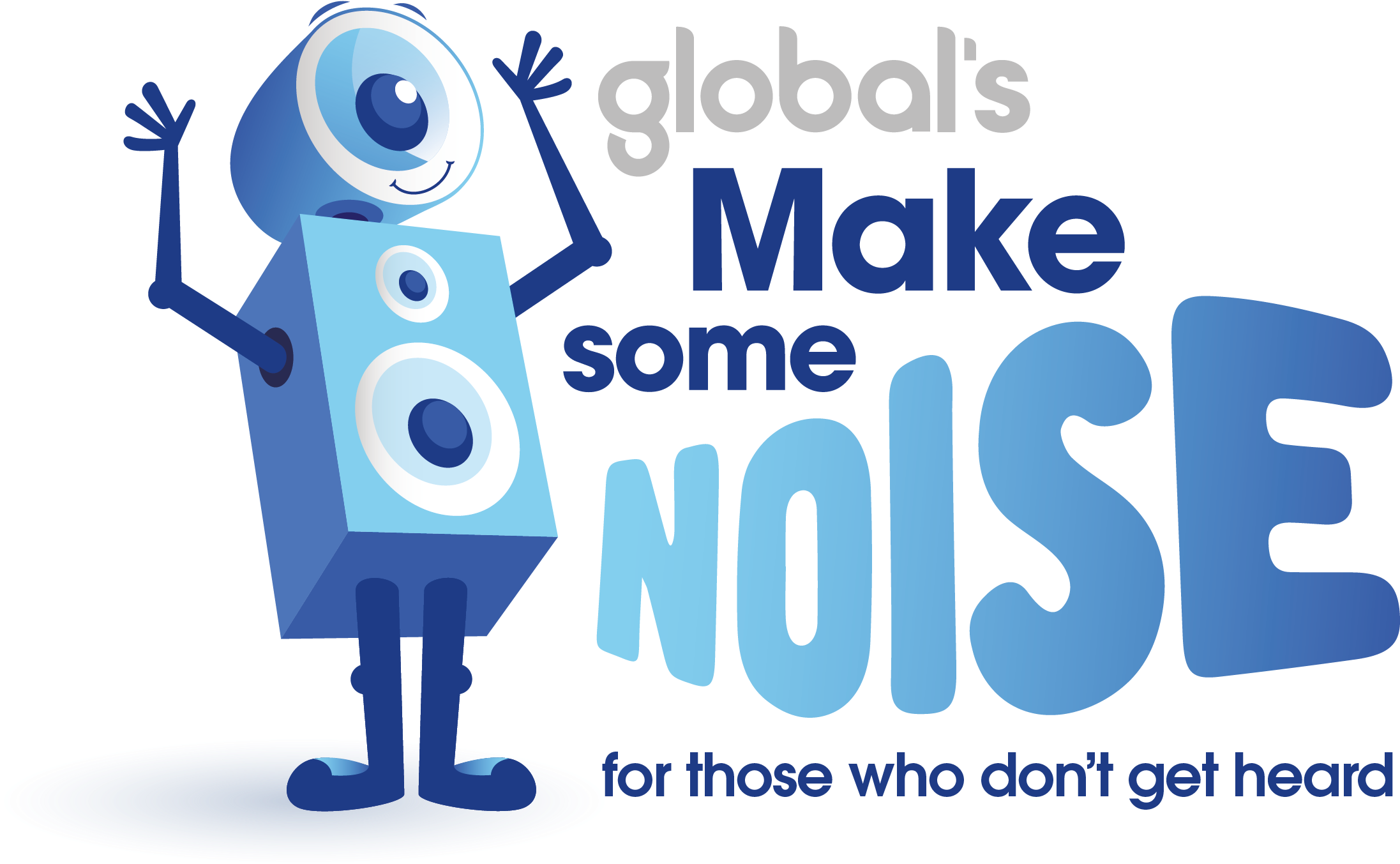 Make Some Noise Campaign Mascot PNG image