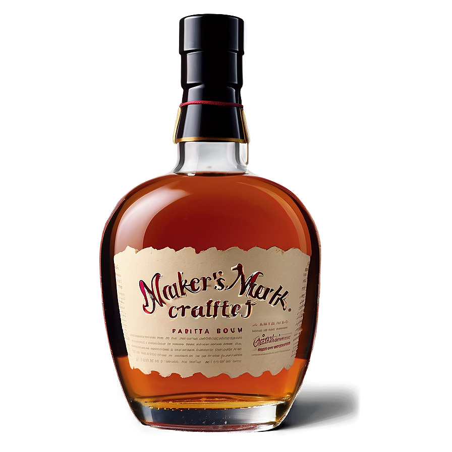 Makers Mark Crafted Bourbon Png 77 PNG image