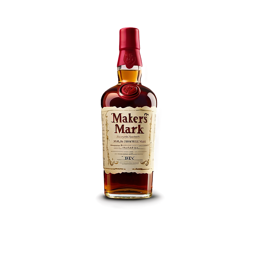 Makers Mark Heritage Bottle Png Hvi PNG image