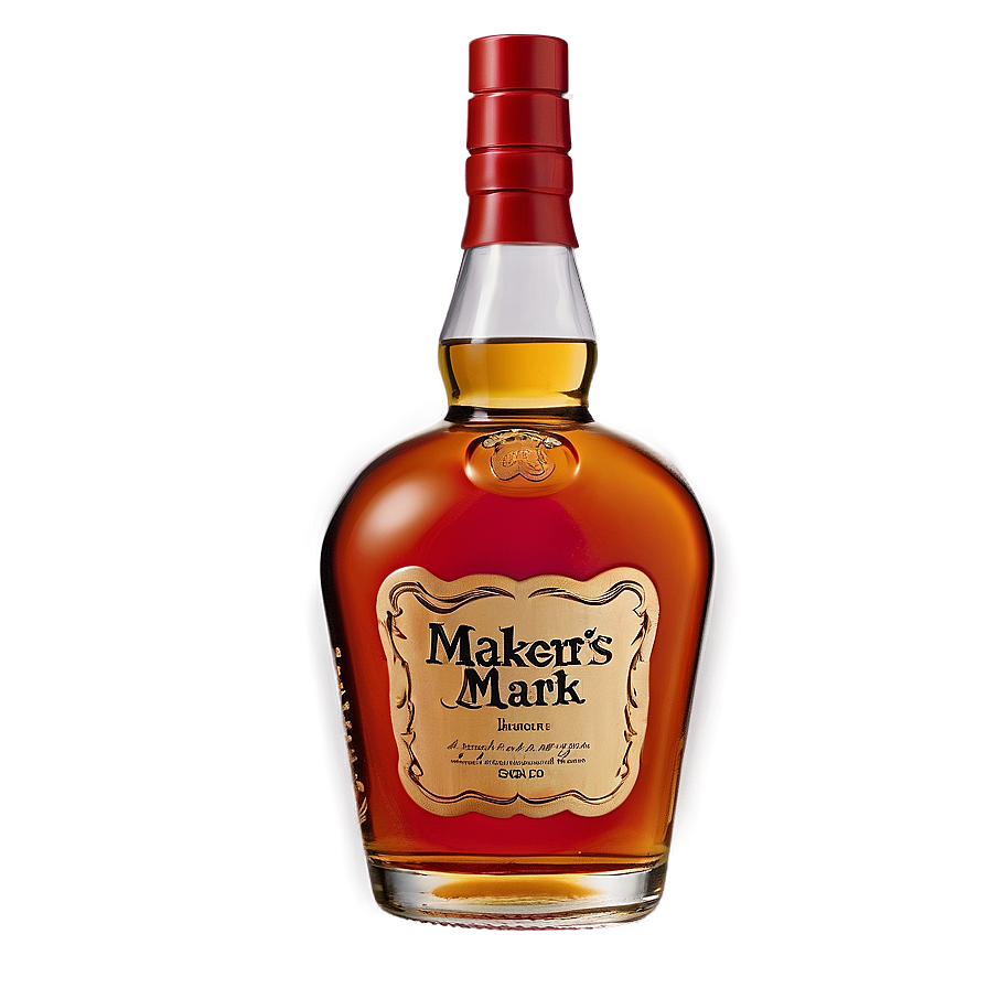 Makers Mark Liqueur Bottle Png 35 PNG image