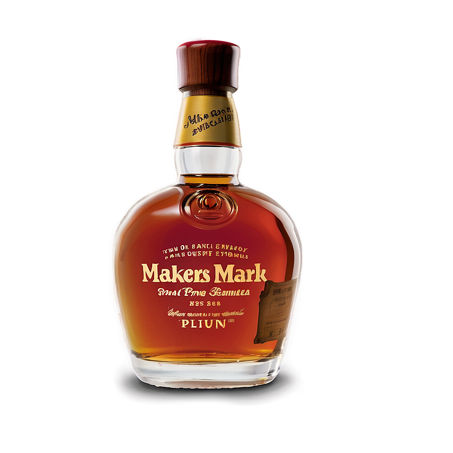 Makers Mark Small Batch Png Cup PNG image