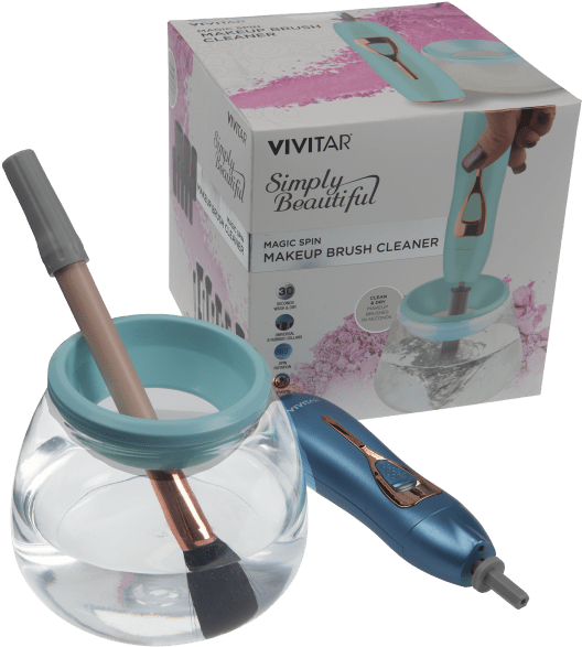 Makeup Brush Cleaner Set Vivitar PNG image