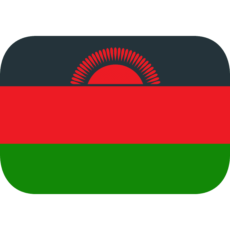 Malawi National Flag PNG image