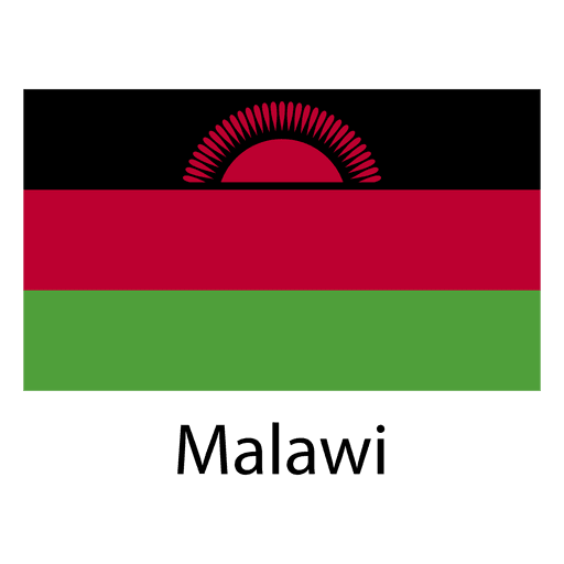Malawi National Flag PNG image