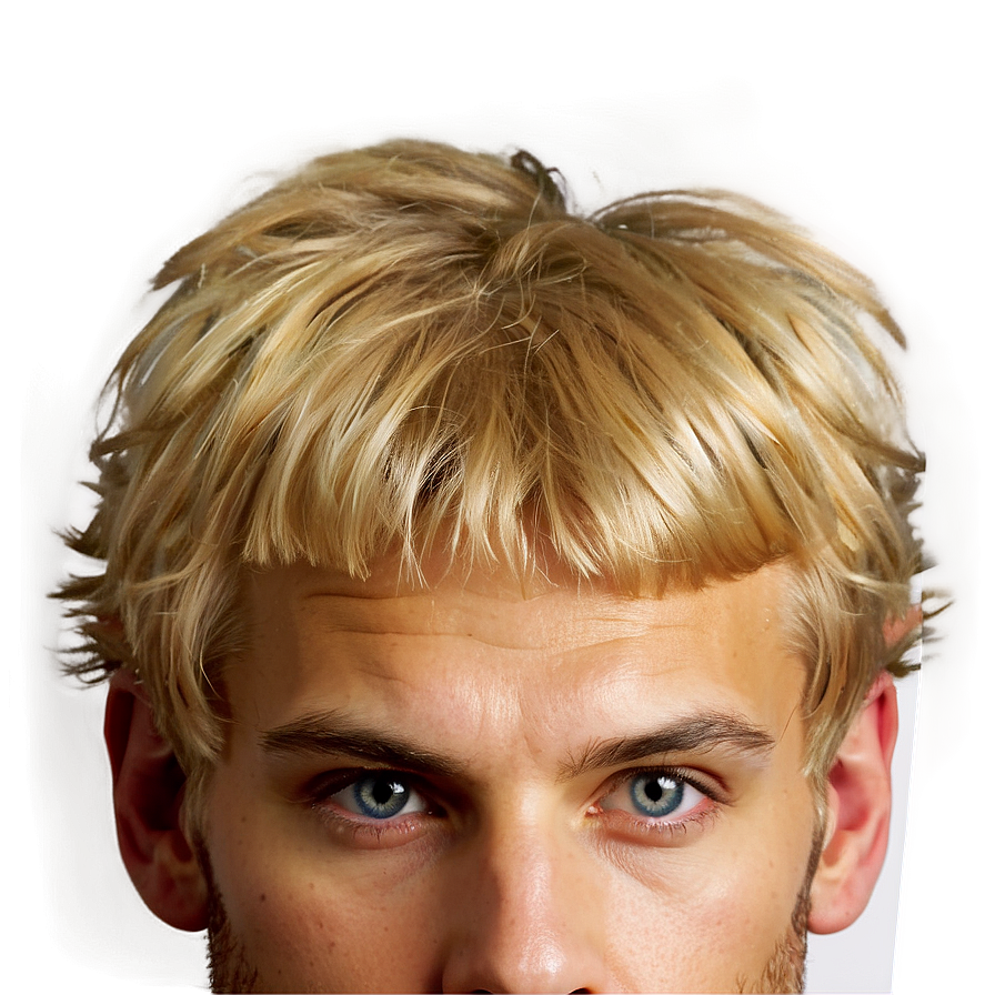 Male Blond Hair Png 06262024 PNG image