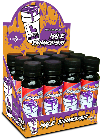 Male Enhancement Supplement Display PNG image