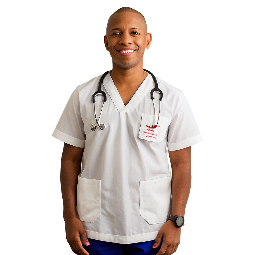 Male Nurse In Pediatrics Png 98 PNG image