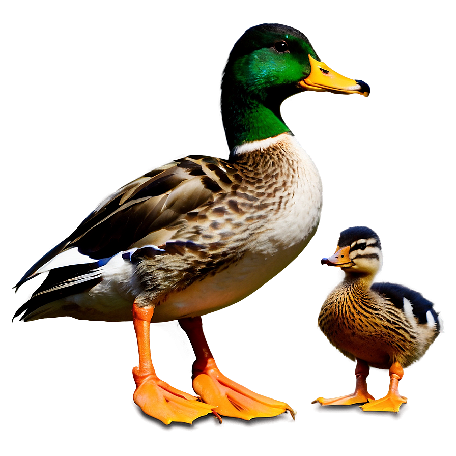 Mallard Duck Family Png 06262024 PNG image