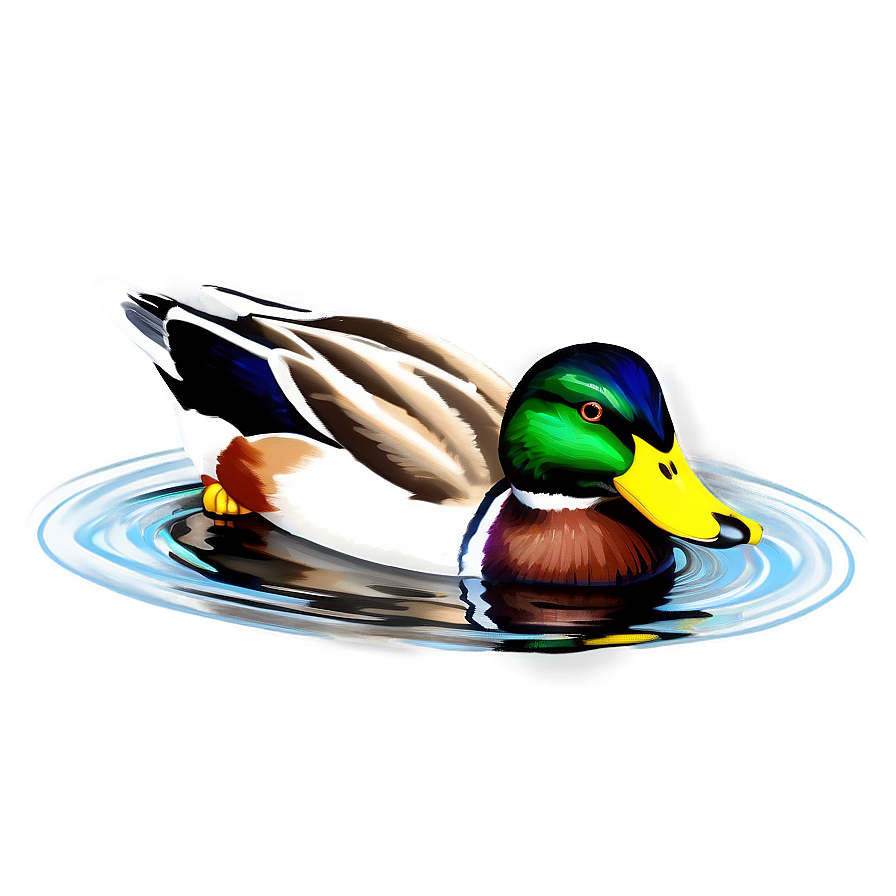 Mallard Duck In Water Png Pum18 PNG image