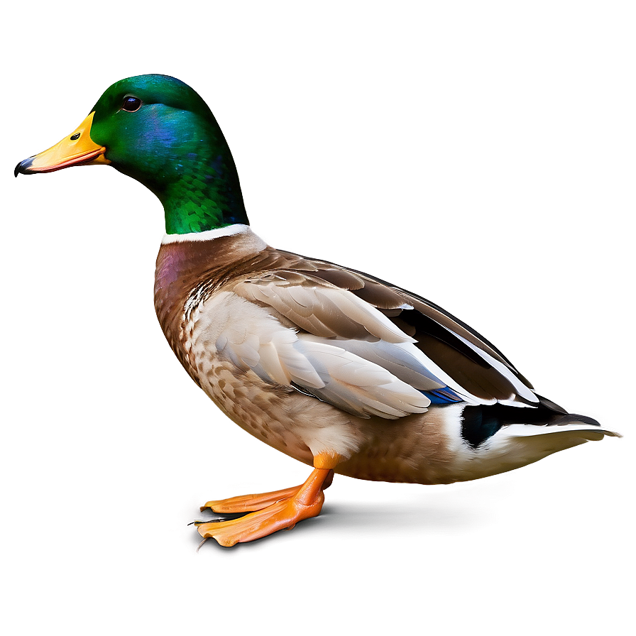 Mallard Duck Landing Png 06262024 PNG image