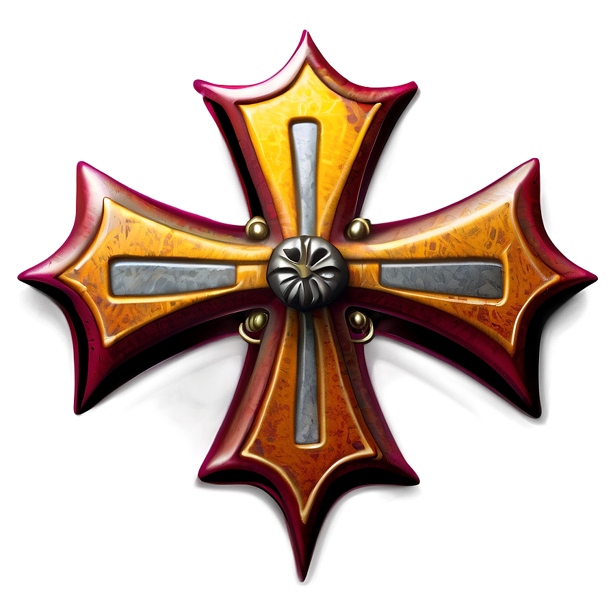 Maltese Cross Drawing Png 06272024 PNG image