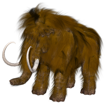 Mammoth_ Illustration_ Artistic_ Rendering PNG image