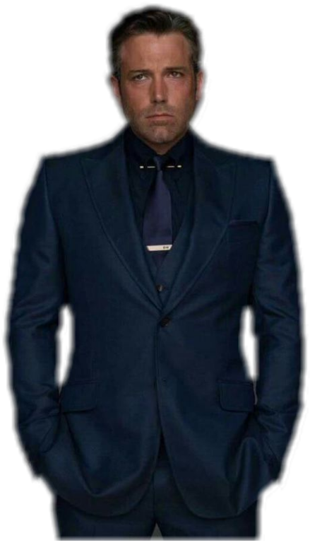Man In Blue Suit PNG image