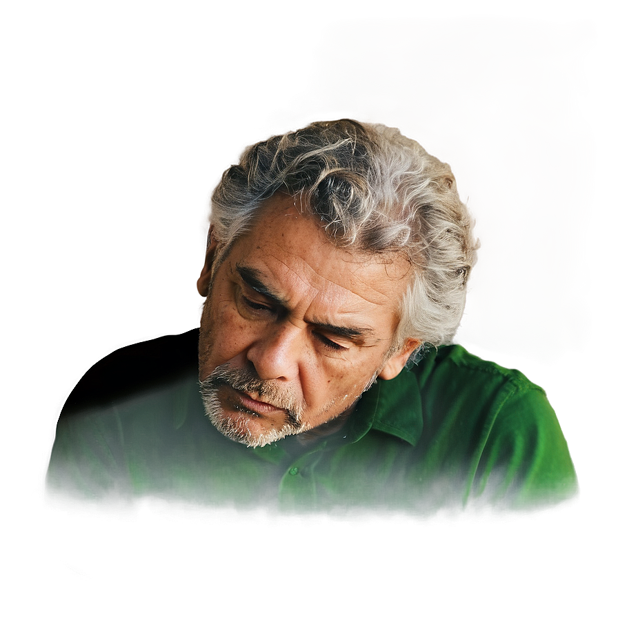 Man In Deep Concentration Png 45 PNG image