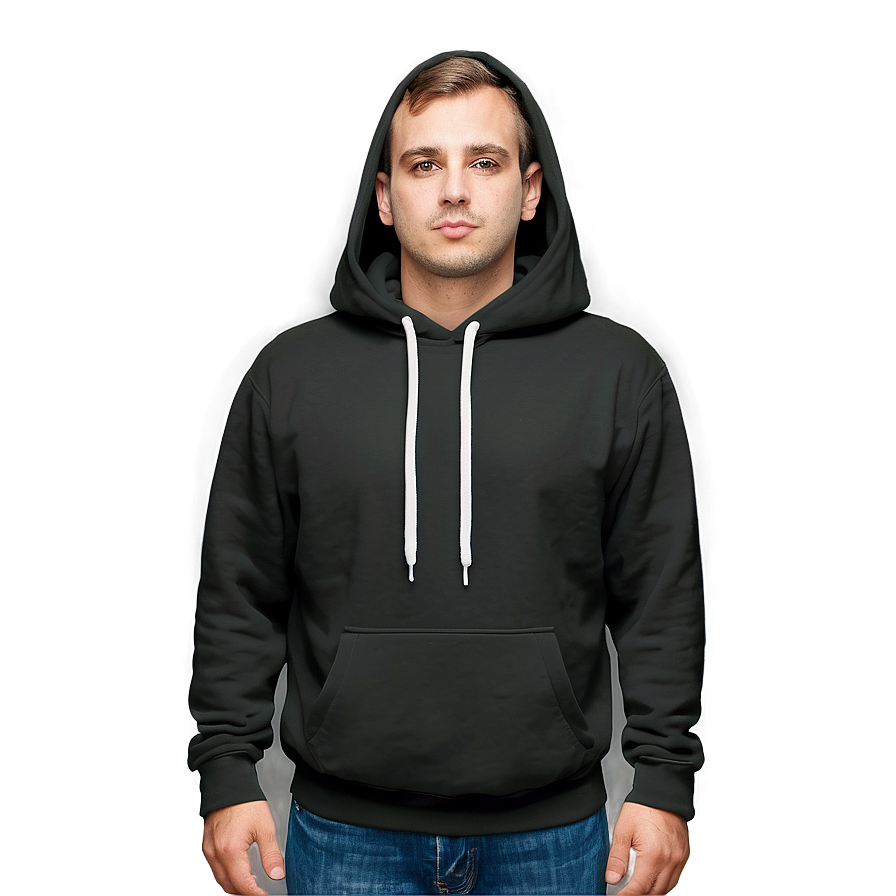 Man In Hoodie Png 05042024 PNG image