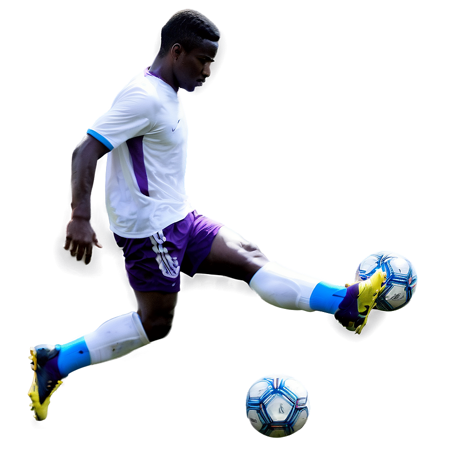 Man Playing Soccer Png 05042024 PNG image